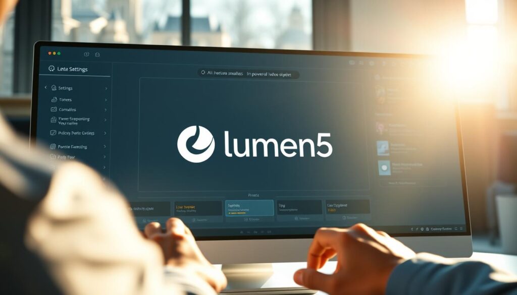 Lumen5 criação de vídeos com IA